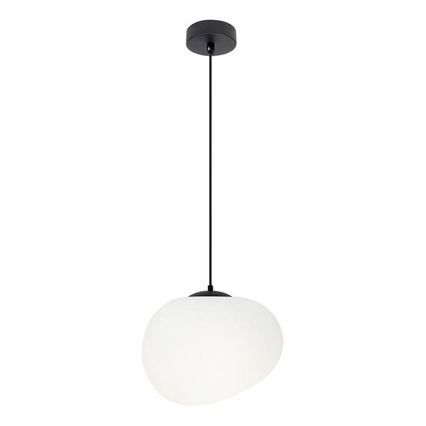Hanglamp aan een koord STONES 1xE27/40W/230V diameter 20 cm