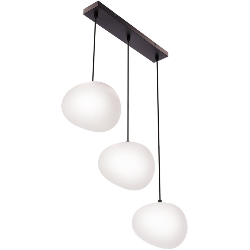 Hanglamp aan een koord STONES 3xE27/40W/230V