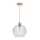 Hanglamp aan een koord SVEA 1xE27/60W/230V Berk