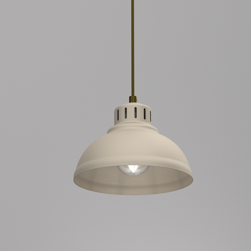 Hanglamp aan een koord SVEN 1xE27/15W/230V beige