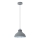 Hanglamp aan een koord SVEN 1xE27/15W/230V grijs