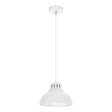 Hanglamp aan een koord SVEN 1xE27/15W/230V wit