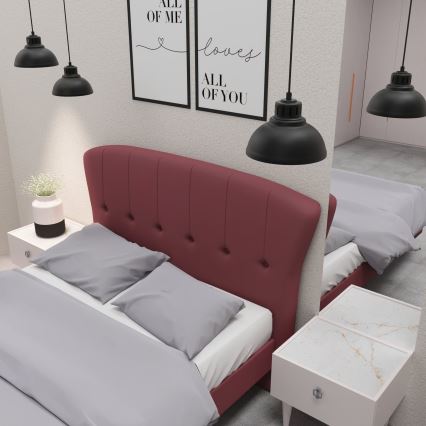 Hanglamp aan een koord SVEN 1xE27/15W/230V zwart