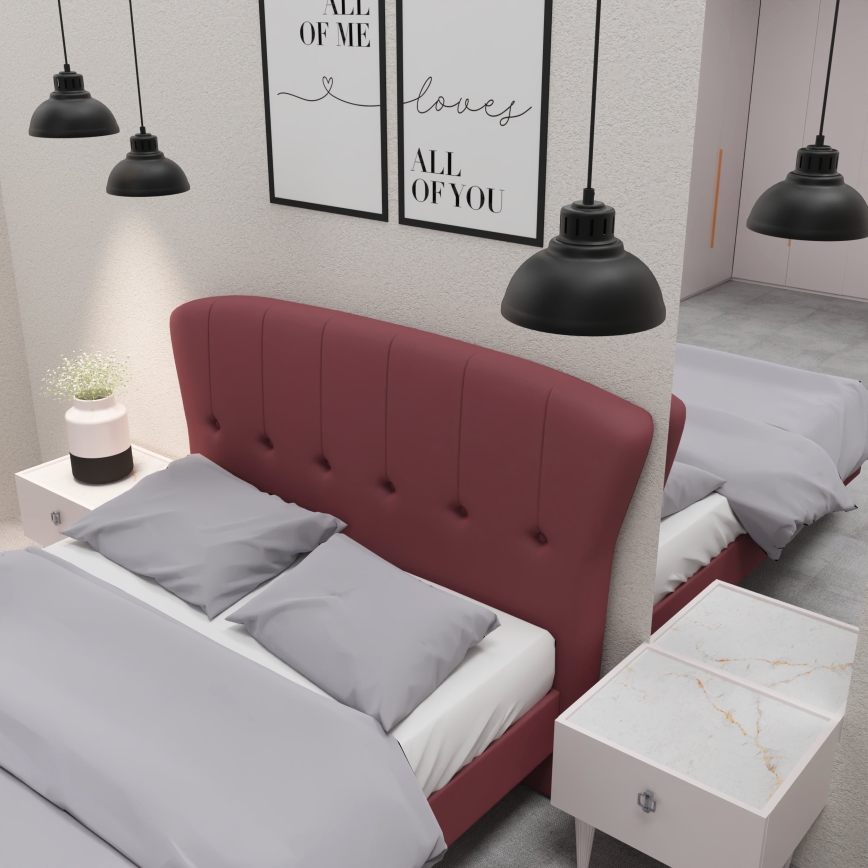 Hanglamp aan een koord SVEN 1xE27/15W/230V zwart