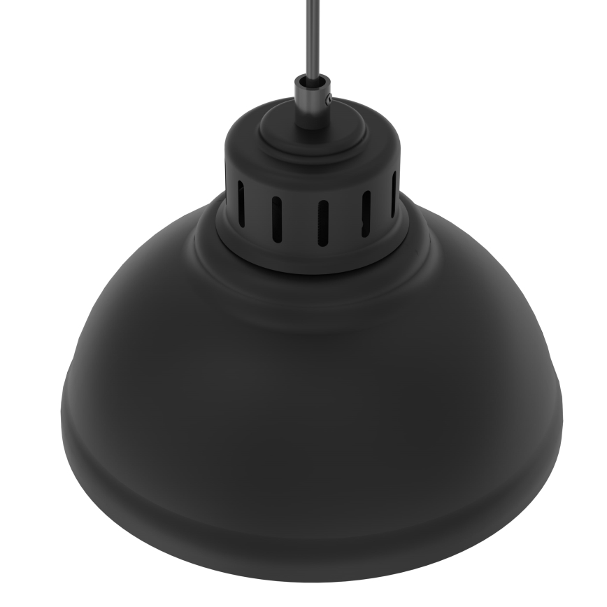 Hanglamp aan een koord SVEN 1xE27/15W/230V zwart