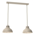 Hanglamp aan een koord SVEN 2xE27/15W/230V beige