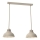 Hanglamp aan een koord SVEN 2xE27/15W/230V beige