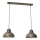 Hanglamp aan een koord SVEN 2xE27/15W/230V messing