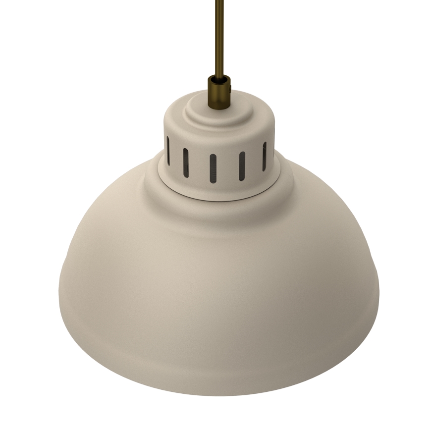 Hanglamp aan een koord SVEN 3xE27/15W/230V beige