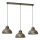 Hanglamp aan een koord SVEN 3xE27/15W/230V messing