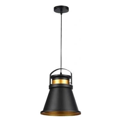 Hanglamp aan een koord TAO 1xE27/60W/230V diameter 25 cm zwart