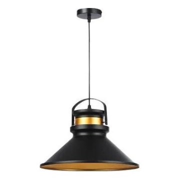 Hanglamp aan een koord TAO 1xE27/60W/230V diameter 37 cm zwart