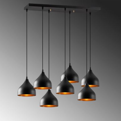 Hanglamp aan een koord TATTOO 7xE27/40W/230V