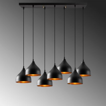 Hanglamp aan een koord TATTOO 7xE27/40W/230V