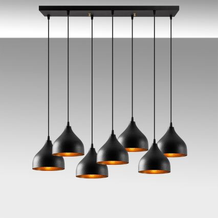 Hanglamp aan een koord TATTOO 7xE27/40W/230V