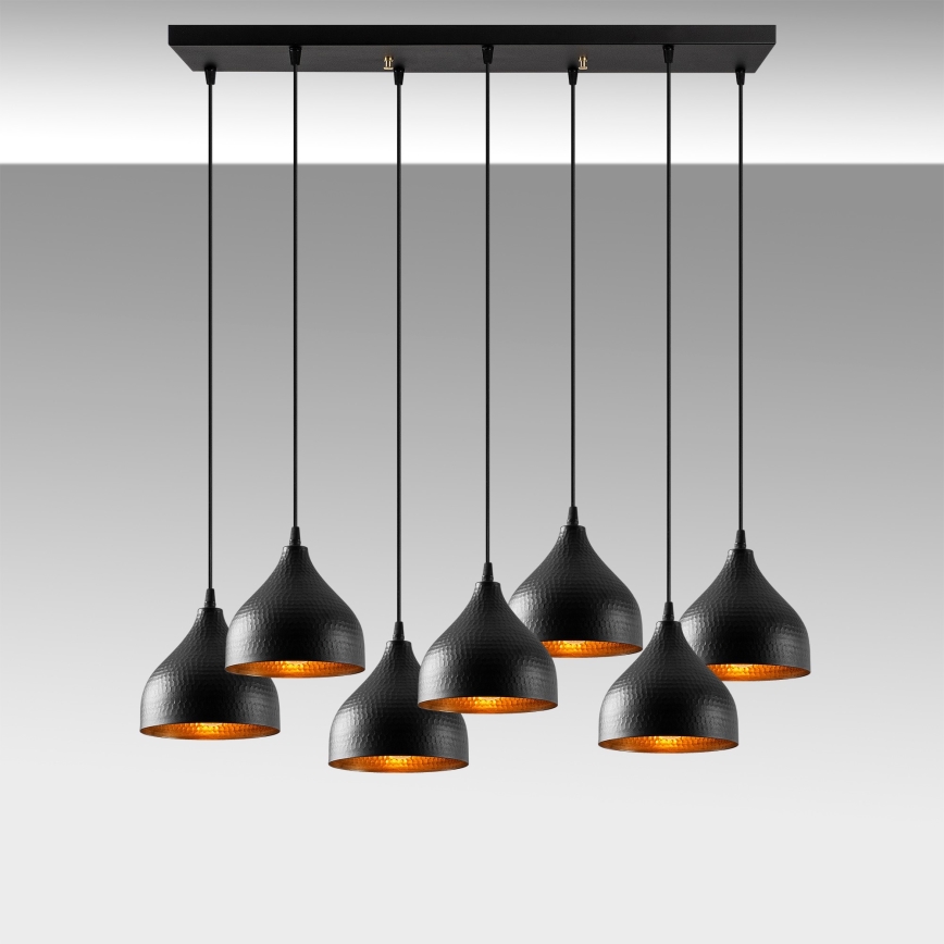 Hanglamp aan een koord TATTOO 7xE27/40W/230V