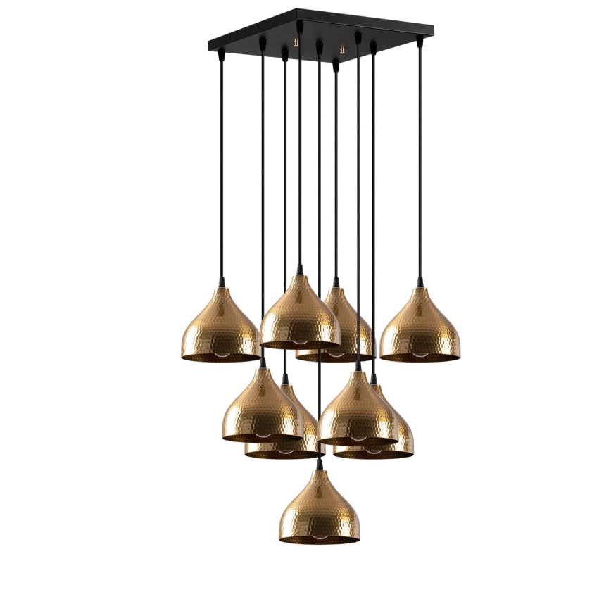 Hanglamp aan een koord TATTOO 9xE27/40W/230V