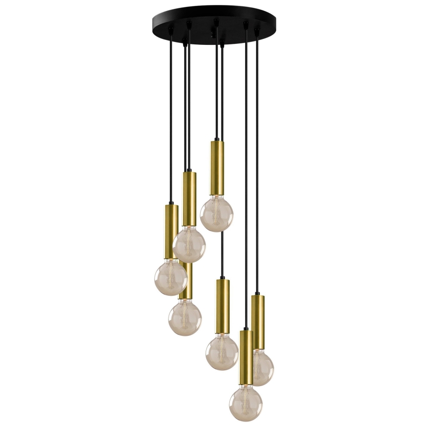 Hanglamp aan een koord TEMPO 7xE27/40W/230V