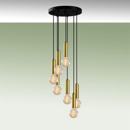 Hanglamp aan een koord TEMPO 7xE27/40W/230V