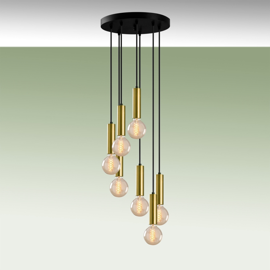Hanglamp aan een koord TEMPO 7xE27/40W/230V