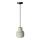 Hanglamp aan een koord TERRAZZO 1xE27/60W/230V diameter 12 cm crème