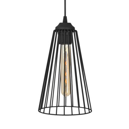 Hanglamp aan een koord TORRI 3xE27/15W/230V zwart