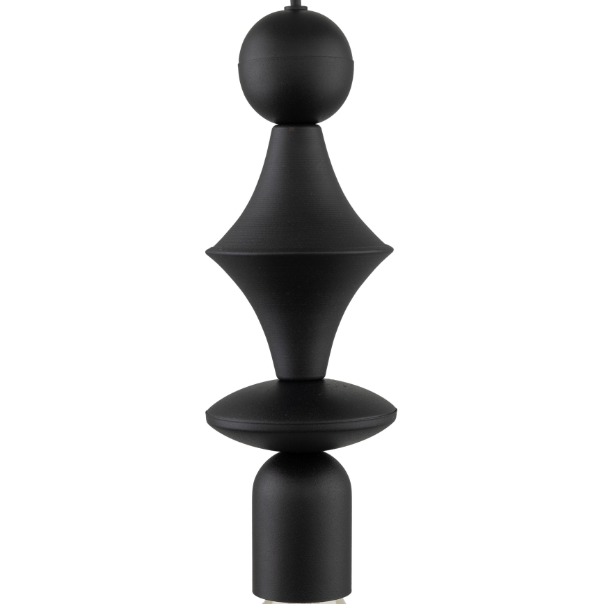 Hanglamp aan een koord TOWER 1xE27/15W/230V zwart