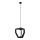 Hanglamp aan een koord TRES 1xE27/60W/230V zwart