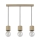 Hanglamp aan een koord TRONGO ROUND 3xE27/60W/230V eiken