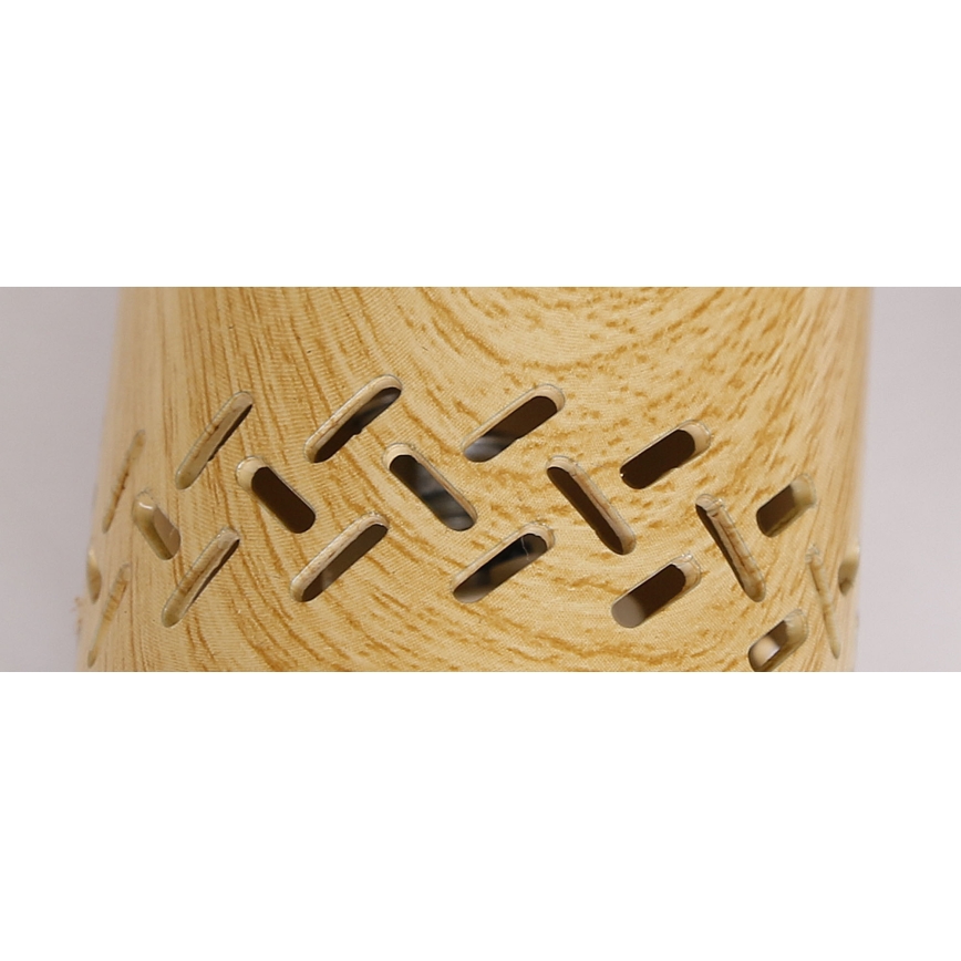 Hanglamp aan een koord TUBO 3xGU10/25W/230V hout