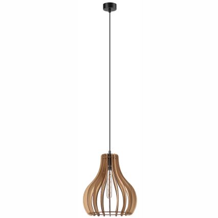 Hanglamp aan een koord TUCCI 1xE27/60W/230V diameter 29 cm eiken
