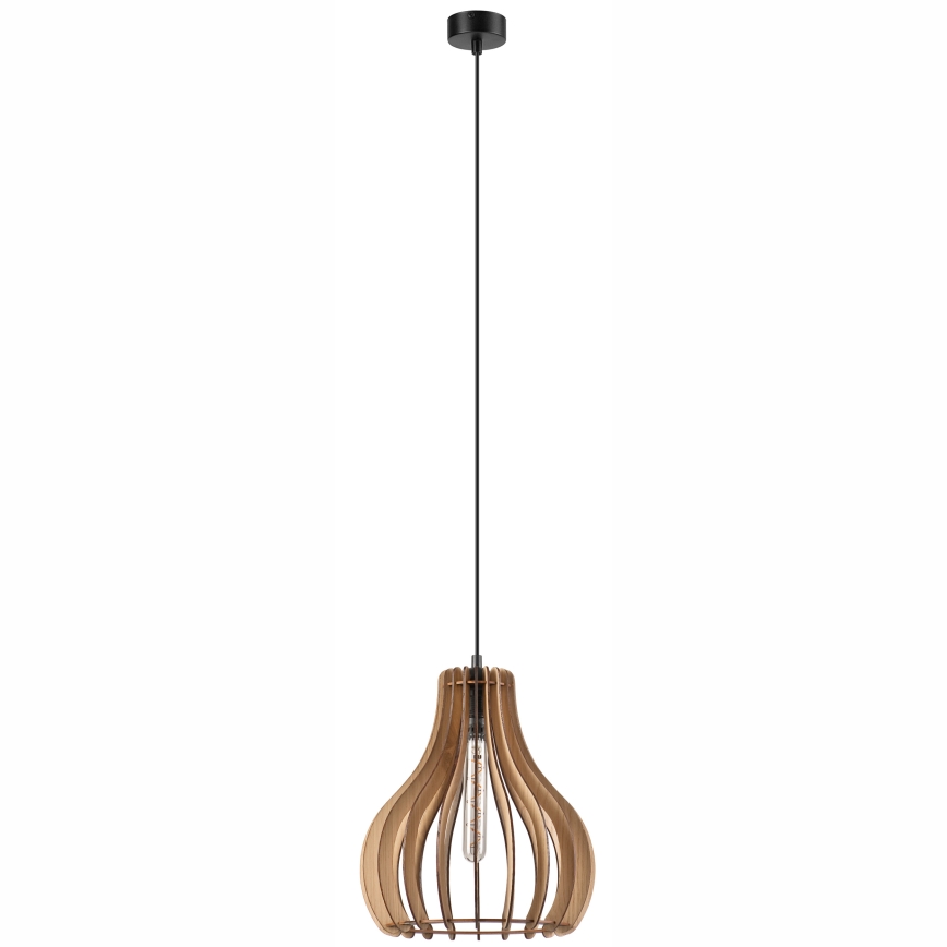 Hanglamp aan een koord TUCCI 1xE27/60W/230V diameter 29 cm eiken