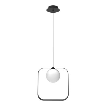 Hanglamp aan een koord TULA 1xG9/28W/230V hoekig zwart