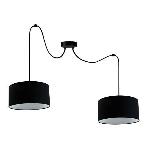 Hanglamp aan een koord TUZ 2xE27/60W/230V spin