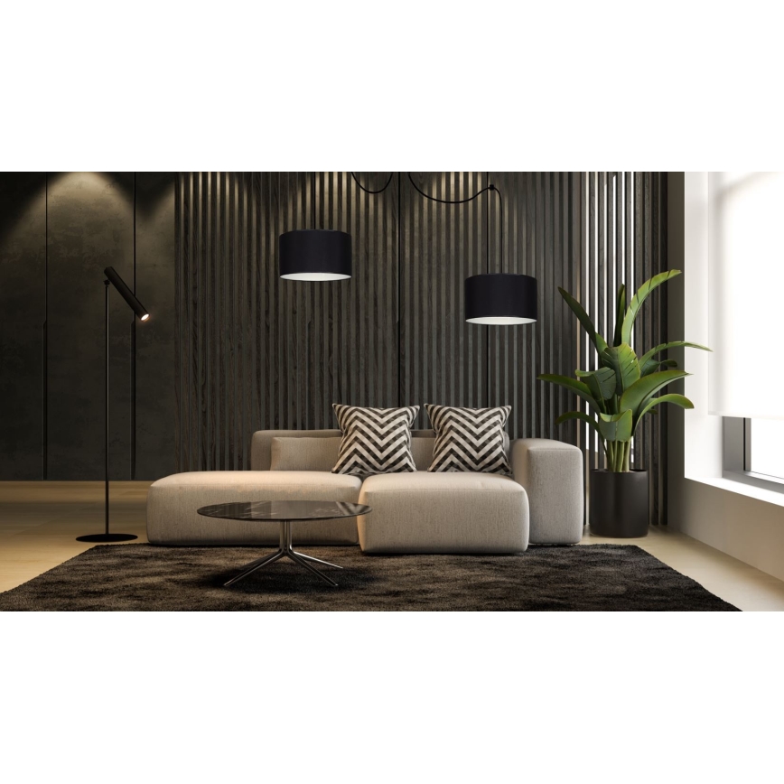 Hanglamp aan een koord TUZ 2xE27/60W/230V spin
