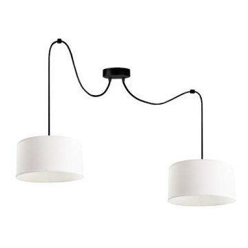 Hanglamp aan een koord TUZ 2xE27/60W/230V spin