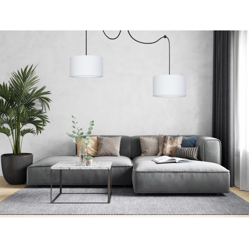 Hanglamp aan een koord TUZ 2xE27/60W/230V spin