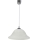 Hanglamp aan een koord VERA 1xE27/60W/230V glanzend chroom/wit