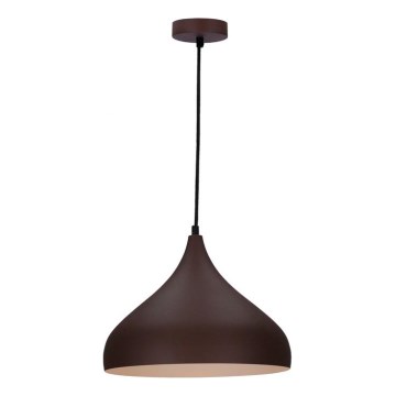 Hanglamp aan een koord VIBORG 1xE27/40W/230V bruin