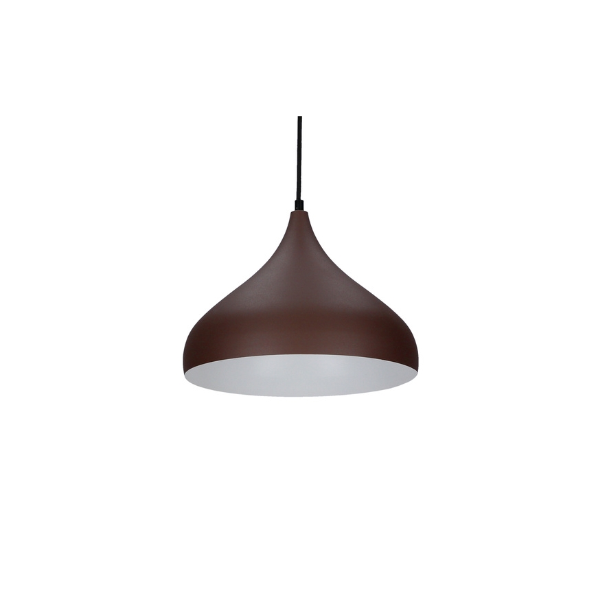 Hanglamp aan een koord VIBORG 1xE27/40W/230V bruin