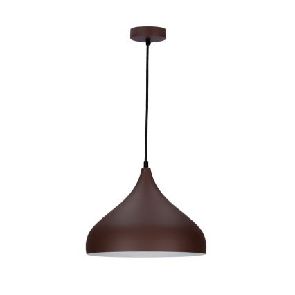 Hanglamp aan een koord VIBORG 1xE27/40W/230V bruin