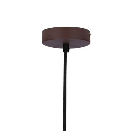 Hanglamp aan een koord VIBORG 1xE27/40W/230V bruin