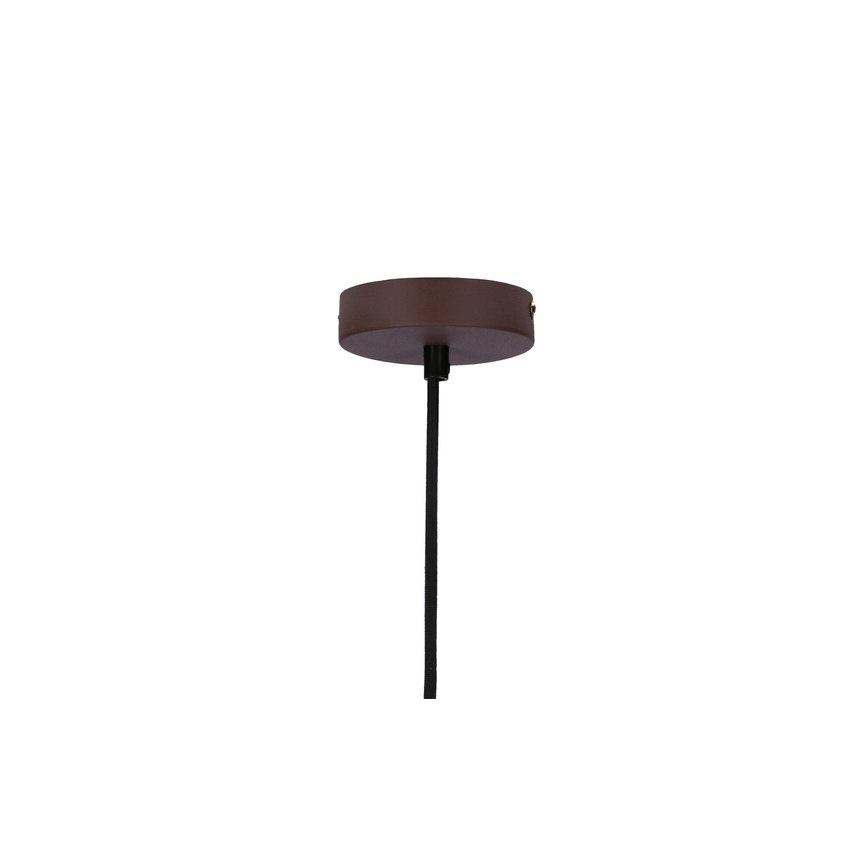 Hanglamp aan een koord VIBORG 1xE27/40W/230V bruin