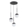 Hanglamp aan een koord VOLDA 3xE14/10W/230V diameter 44 cm zwart