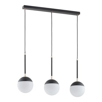 Hanglamp aan een koord VOLDA 3xE14/40W/230V zwart
