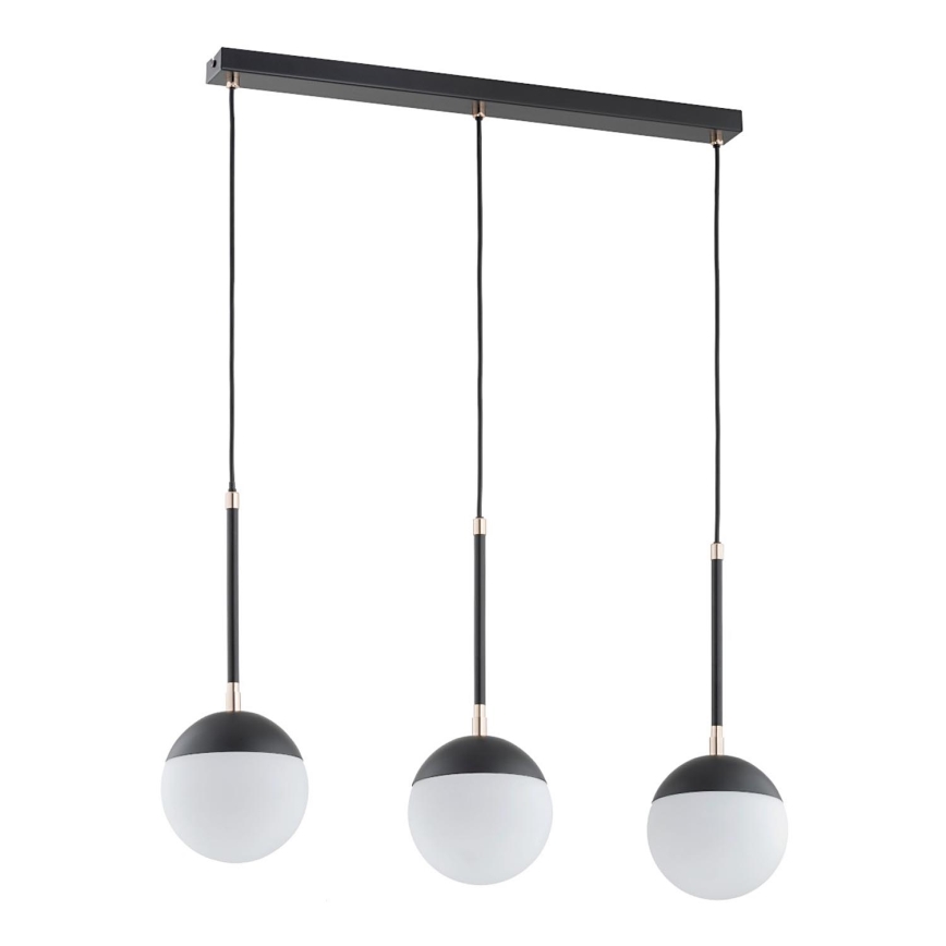 Hanglamp aan een koord VOLDA 3xE14/40W/230V zwart