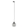 Hanglamp aan een koord voor 1-fase railsysteem CUBUS 1xE27/15W/230V zwart/gerookt zwart