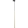 Hanglamp aan een koord voor 1-fase railsysteem PIANO 1xG9/8W/230V goud/zwart