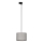 Hanglamp aan een koord voor 1-fase railsysteem TRACER 1xE27/15W/230V diameter 30 cm zwart/grijs
