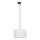 Hanglamp aan een koord voor 1-fase railsysteem TRACER 1xE27/15W/230V diameter 38 cm zwart/wit